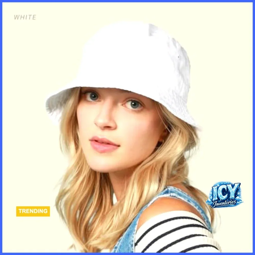 Adjustable Cotton Bucket Hat with UPF 50+ Sun Protection for Outdoor Activities - Picture 3 of 7